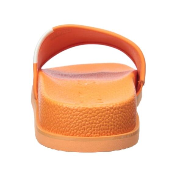 Calvin Klein Men\'s Mackee Slide Sandal In Orange and White Size 10 main image 8